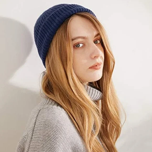 Wool Watch Fisherman Beanie Cap OUTDOOR SHAPING Merino Wool Short Fisherman Beanies for Men  main image 3